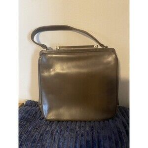 Barbara Lee Vintage Purse Brown Leather With Change Purse